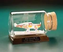 Small Private Plane Sculpture: Fly High with this Perfect Collectors Item!