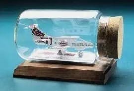 Take Off in Style with This Private Jet Sculpture Made from Business Cards