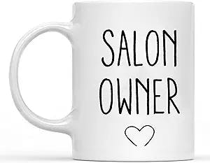 Salon Owner Mug, Salon Owner Gift, Hair Salon Owner, Beauty Salon Owner, Boss Lady Mug, Entrepreneur Mug, Hair Stylist