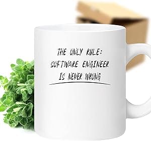 Bemrag Beak Coffee Mug Jokes Software Engineer Gift Gifts - Perfect Present