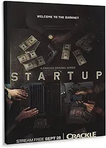 TV Series Poster Startup Season 1: The Perfect Wall Decor for Entrepreneurs