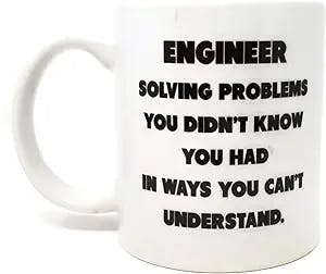 Mug Up and Laugh Out Loud with Engineer Ceramic Funny Mug