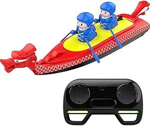 Redaiyulin Start-up Styling Remote Control Boat RC Ferry Racing Ship 2.4GHz for Pool/Lake/Pond/Outdoor Summer Water Speed Boats Toys Christmas Surprise Gift for Kids