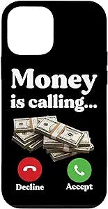 iPhone 12 mini Money is Calling Entrepreneur Hustle Hustler CEO Gift Case