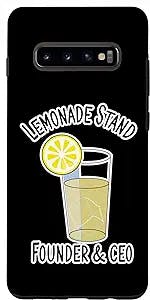 Galaxy S10+ Lemonade Stand Start-up Entrepreneur Hustle Hustler Kids Gif Case