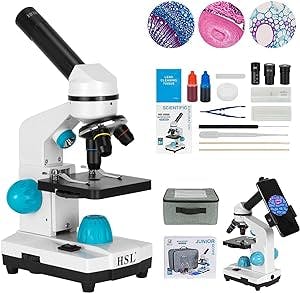 HSL 40X-2000X Microscope: The Ultimate Science Toy for Curious Kids