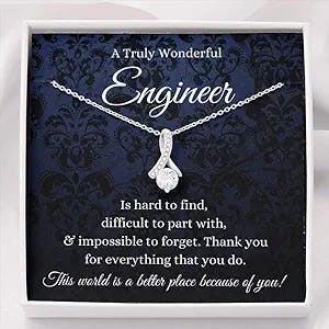 The Perfect Gift for Engineers: Personalized Jewelry Gift - Petit Ribbon