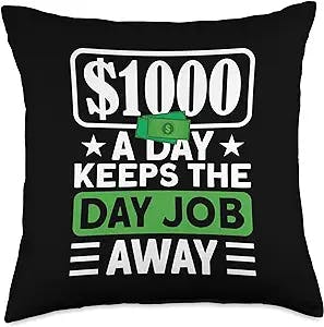 Entrepreneur Gifts Business Owner Throw Pillow, 18x18, Multicolor