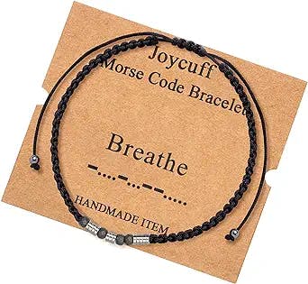 JoycuFF Morse Code Bracelets: The Perfect Gift for Your Gal Pals! 