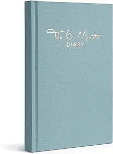 The 6-Minute Diary | 6 Minutes a Day for More Mindfulness, Happiness and Productivity | A Simple and Effective Gratitude Journal and Undated Daily Planner (Skyblue)