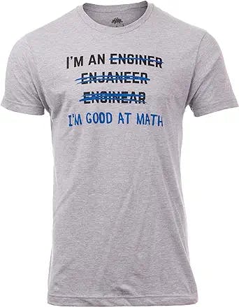 Funny Engineering T-Shirt Review: I'm an Enginer. Good at Math