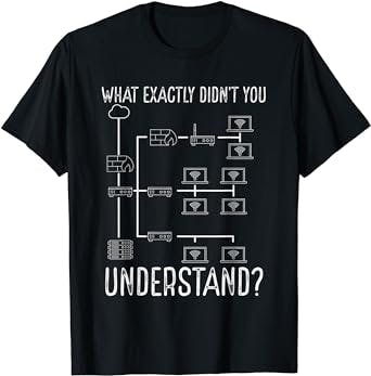 Network Engineers Unite! Get this Funny Network Engineering T-Shirt Today!