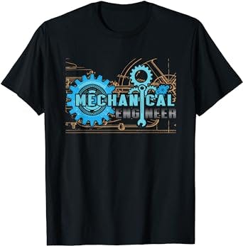 Mens Mechanical Engineer Shirt for Engineer Student Engineering T-Shirt