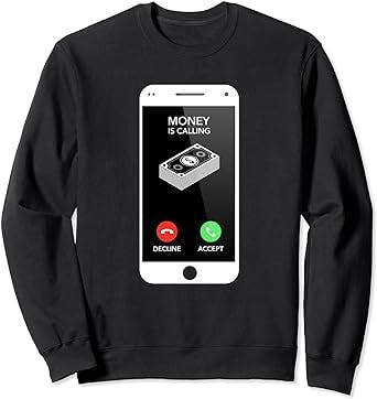 Boss up with Money - The Ultimate Startup Sweatshirt