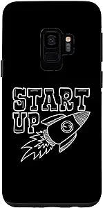 The Galaxy S9 Cool Startup Start Up Rocket Founder Business Owners Case: A 